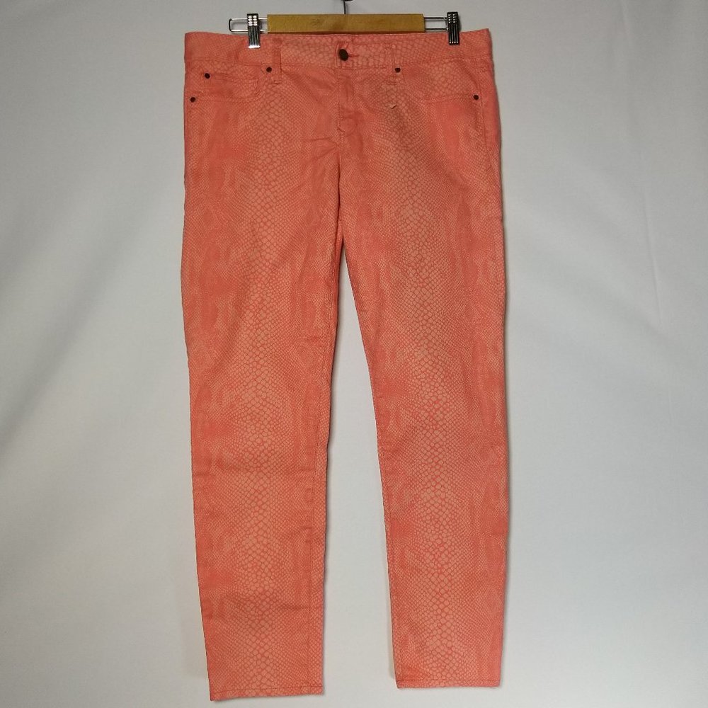GAP Coral Snake Print Always Skinny Jeans Size 31